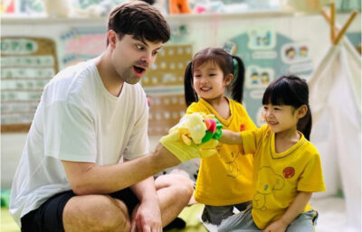 English teacher at a kindergarten in Shenzhen China 