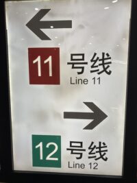 Metro in Shanghai