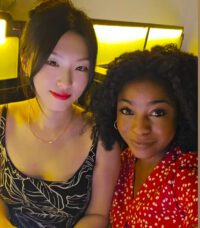 Two women in China